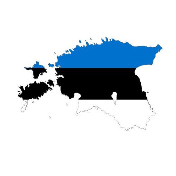 Autoaufkleber Sticker Fahne Estland Flagge Aufkleber