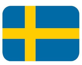 Car Sticker Flag Sweden Flag Sticker