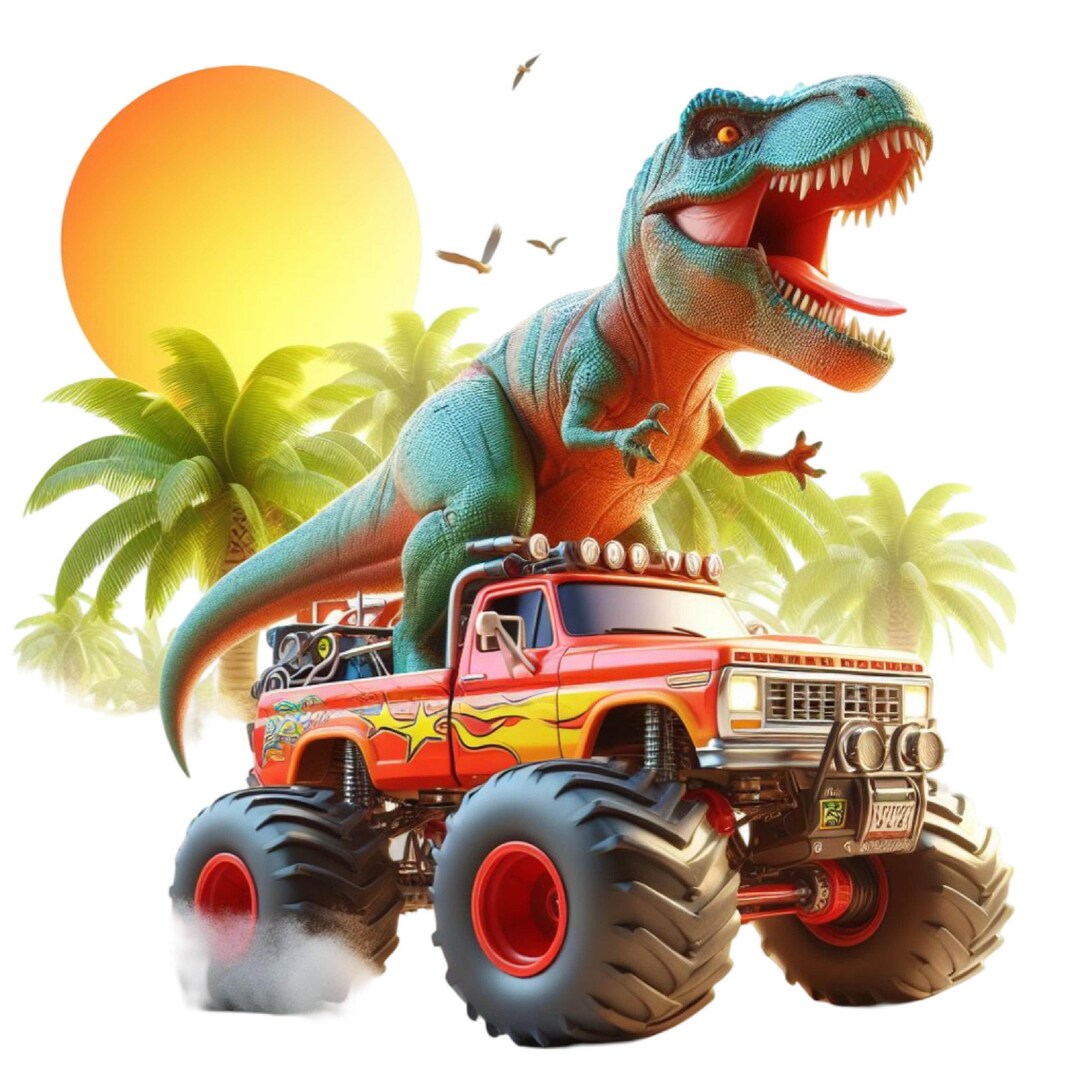 2X Dinosaur Sticker Colorful Sticker Prehistoric Motif Wall Sticker Car ...
