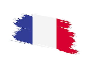 Car Sticker France Flag Flag Sticker Weatherproof Outdoor Vinyl