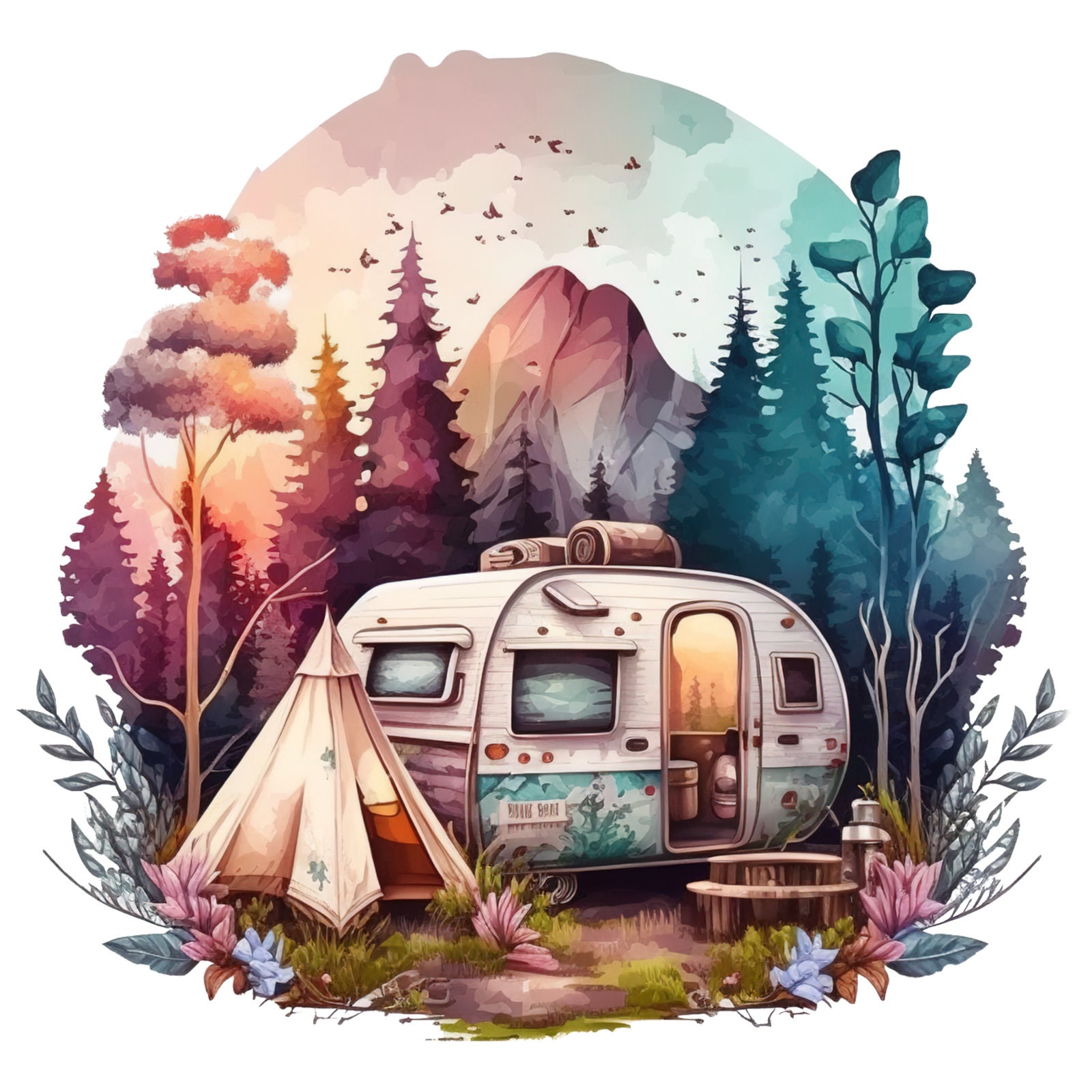 Camping aufkleber - .de