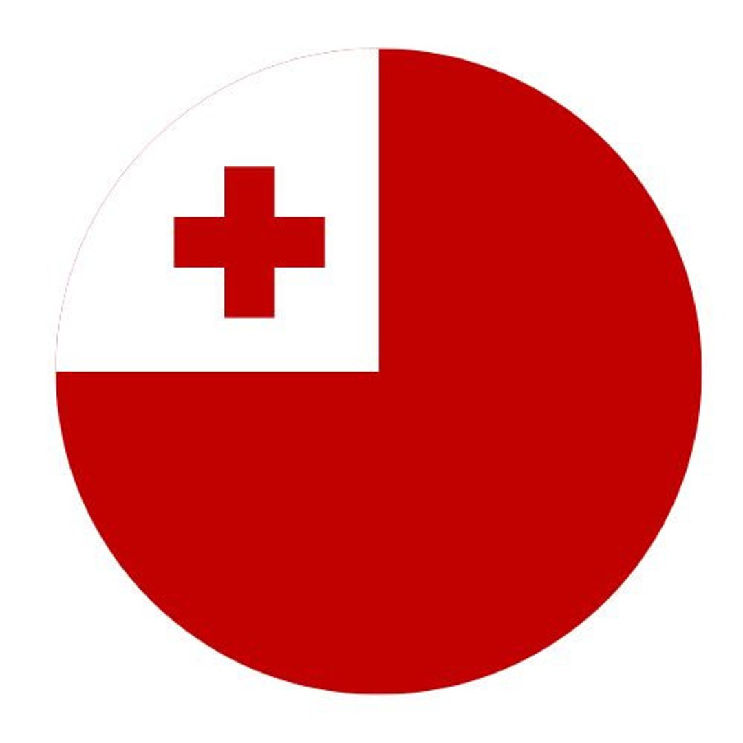 Car Sticker Flag Tonga Flag Sticker - Etsy