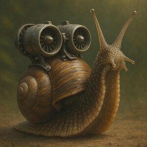 Adhesivo de pared con diseño de caracol con propulsión a chorro, divertido póster de animales, decoración de cómics, regalo de naturaleza, pegatina de humor para habitación infantil.