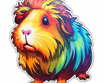 Car Sticker Cute Guinea Pig Sticker