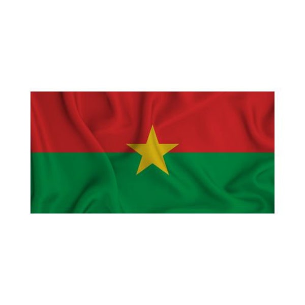 Autoaufkleber Sticker Fahne Burkina Faso Flagge Aufkleber