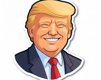 PRESIDENT DONALD TRUMP RAISED FIST Vinyl Decal Sticker Car 2024 YOU MISSED FIGHT