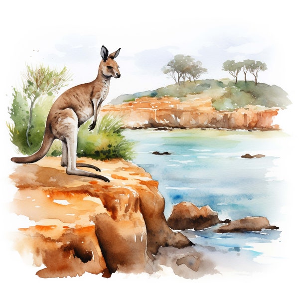 Autoaufkleber Sticker Kangaroo Island Australien Aufkleber Wetterfester Outdoor Vinyl