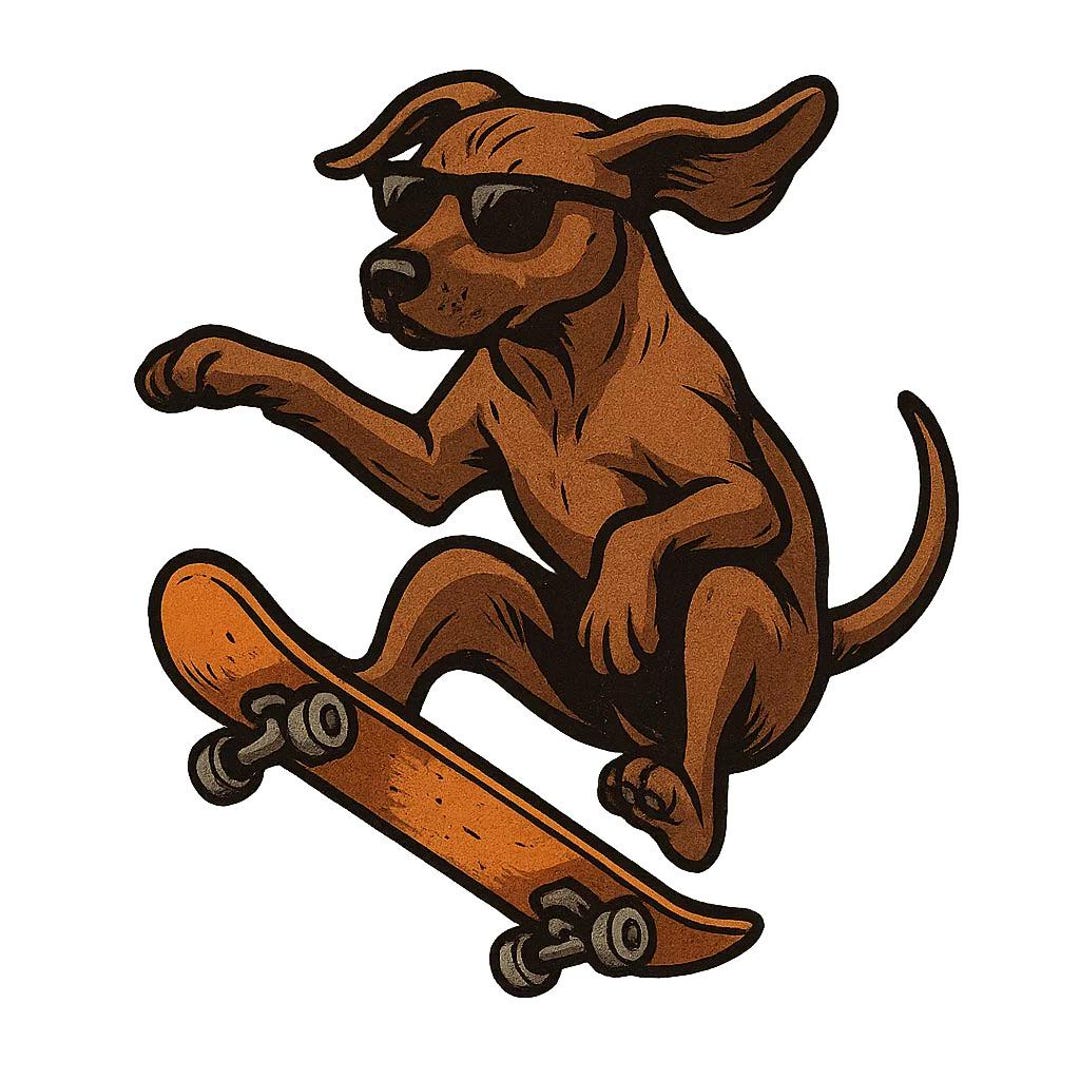 4x Cute Rhodesian Ridgeback Stickers 9 X 9 Cm Dog Stickers Waterproof ...