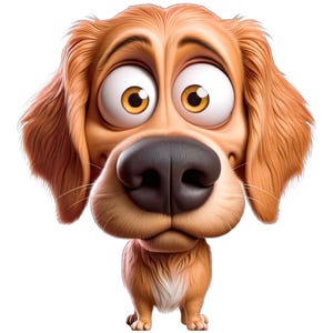Niedliches Golden Retriever Wandtattoo - Süßes Welpen Sticker für Kinderzimmer & Hunde Fans - Hochwertige Tier Wanddeko Abnehmbar