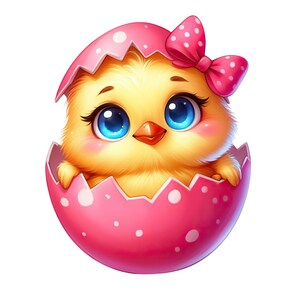 Słodka naklejka z kurczakiem w różowym jajku kawaii naklejka na samochód naklejka na ścianę słodka wodoodporna trwała pomysł na prezent