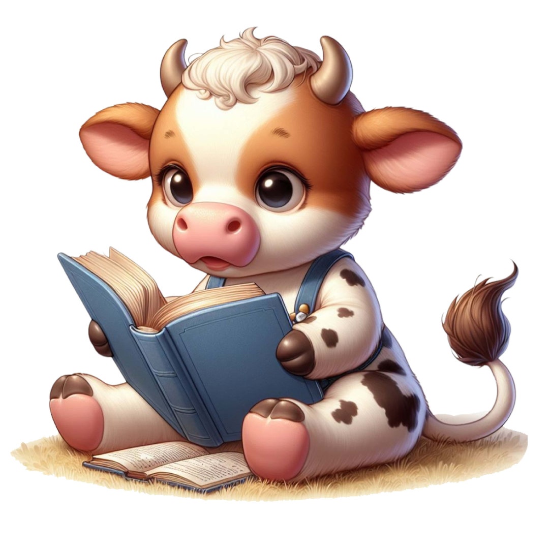 Car Sticker Cute Cow Sticker Weatherproof Outdoor Vinyl - Etsy