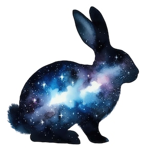 Car sticker Galaxy animal sticker space animal motif sticker fantasy design wall sticker window decoration universe decoration vinyl sticker