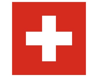 Car sticker Switzerland flag sticker