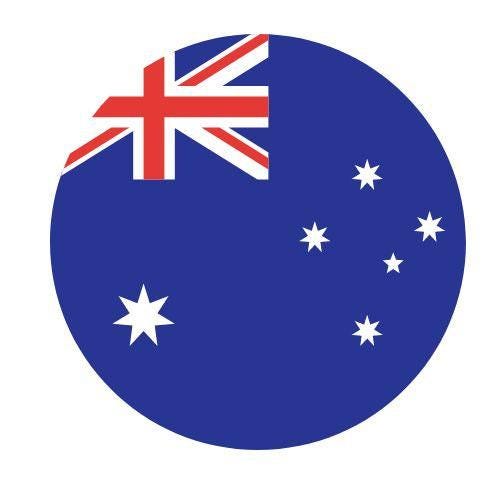 Autocollant En Vinyle Pour Pare-chocs Motif Drapeau Australien 110 Mm