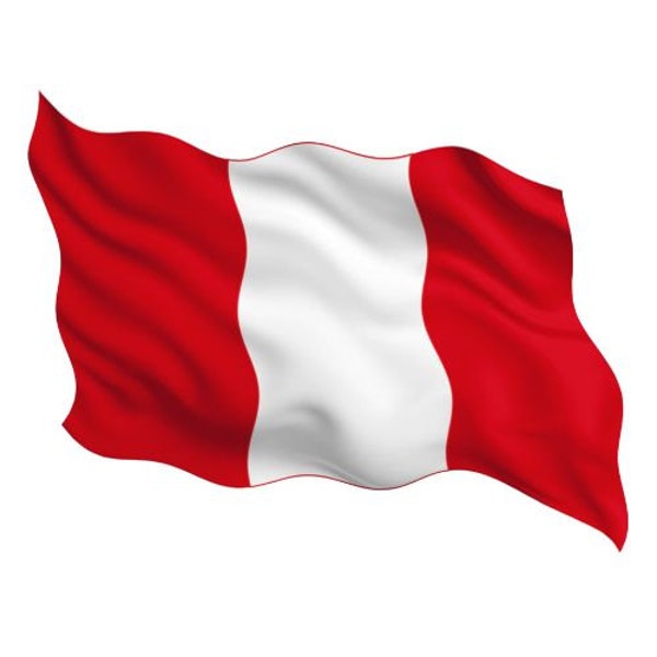 Autoaufkleber Sticker Fahne Peru Flagge Aufkleber