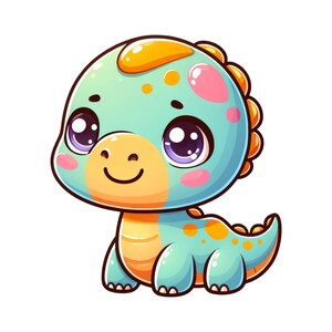 Naklejki samochodowe Cute Baby Dinosaur Naklejka Odporna na warunki atmosferyczne zewnętrzna naklejka winylowa Możliwość personalizacji
