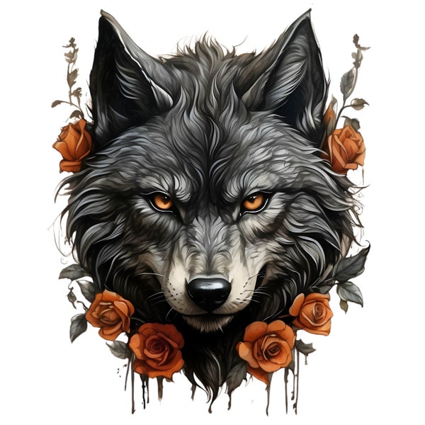 Autoaufkleber Sticker Gothic Wolf Aufkleber Wetterfester Outdoor Vinyl