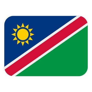 Fahne Namibia Flagge Aufkleber Personalisierbar Outdoor Vinyl Sticker