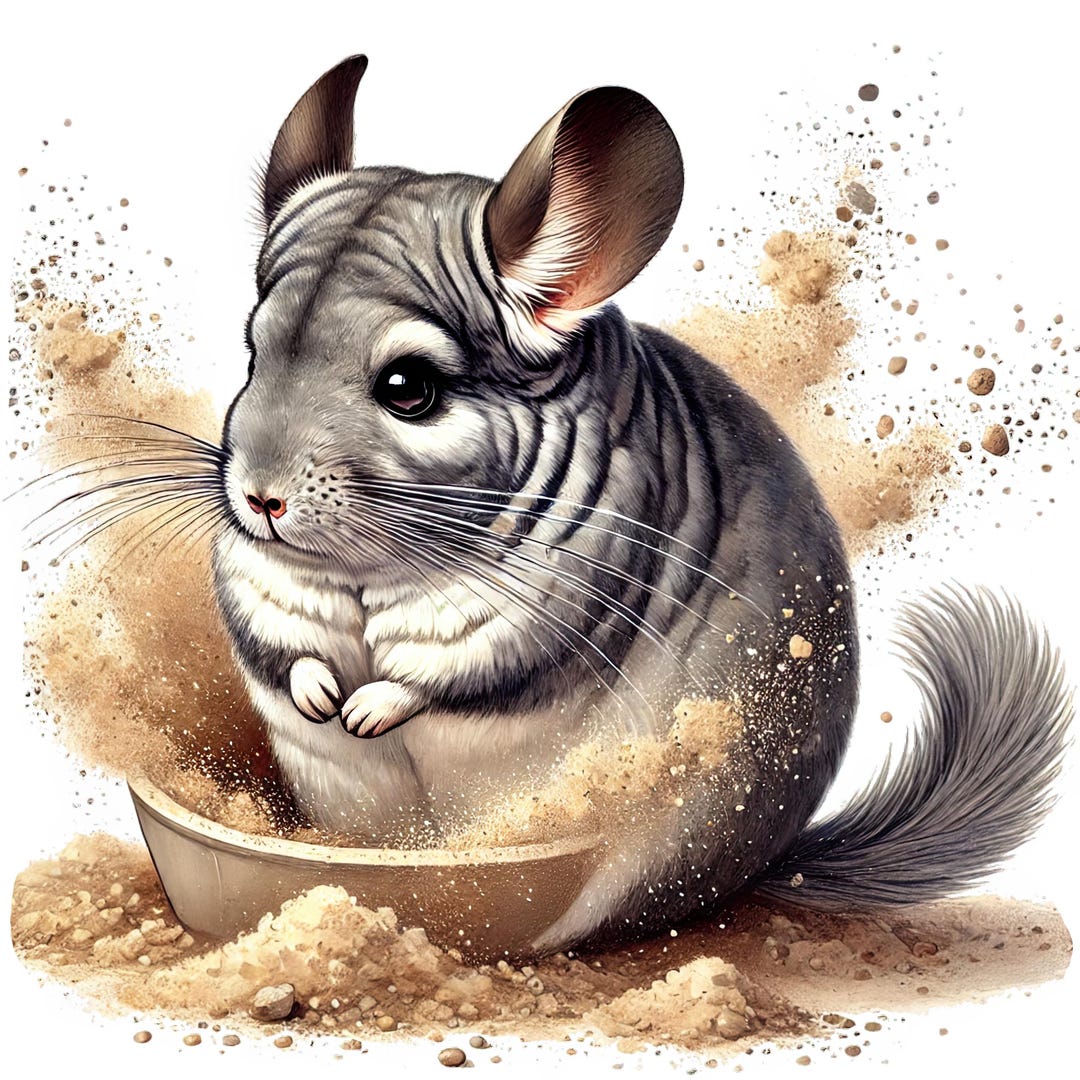 Wall Sticker Chinchilla Wall Sticker Vinyl Sticker Made of High-quality ...