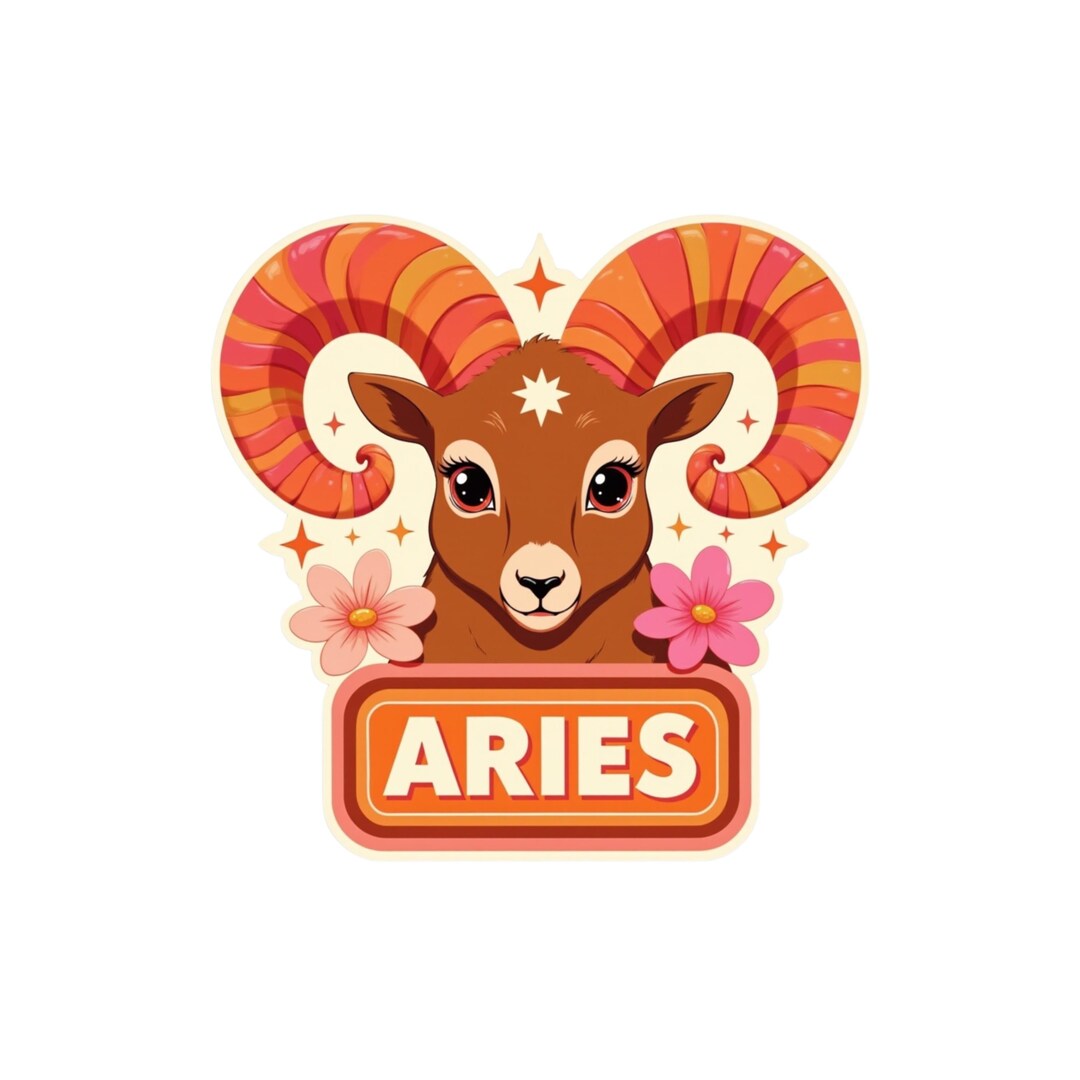 Car Stickers Aries Zodiac Sign Multipack Weatherproof for Car & Outdoor ...