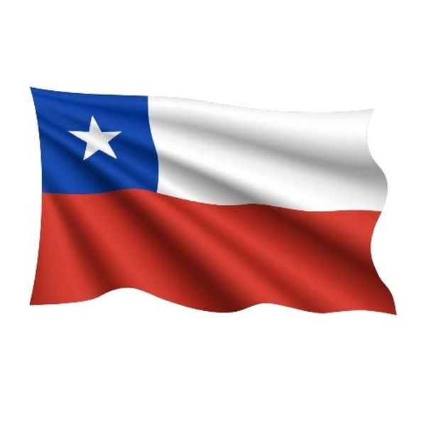 Autoaufkleber Sticker Fahne Chile Flagge Aufkleber