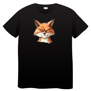 Zabawna koszulka unisex z motywem lisa z możliwością personalizacji