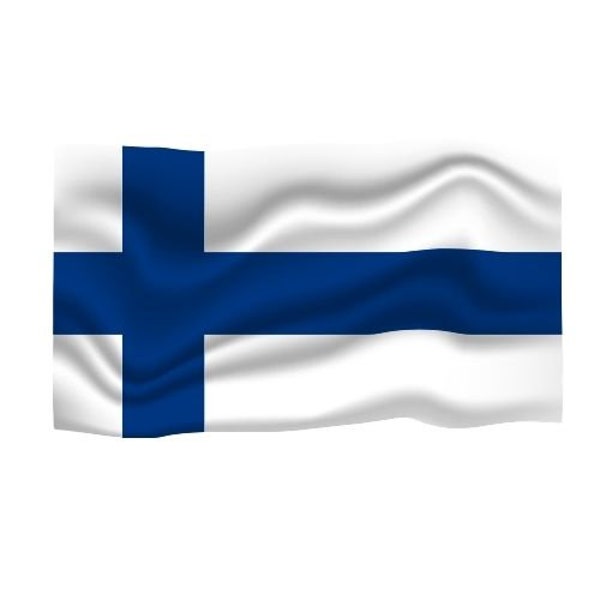 Autoaufkleber Sticker Fahne Finnland Flagge Aufkleber