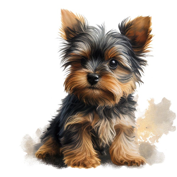 Autoaufkleber Sticker Yorkshire Terrier Hund Aufkleber