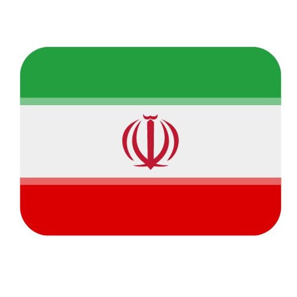 Autosticker sticker vlag Iran vlag sticker