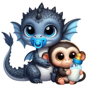 Naklejka Baby Dragon Personalizowana zewnętrzna naklejka winylowa odporna na promieniowanie UV wykonana z wysokiej jakości folii Orafol Naklejka samochodowa Naklejka na laptopa