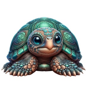 Naklejka Baby Turtle Personalizowana naklejka winylowa na zewnątrz