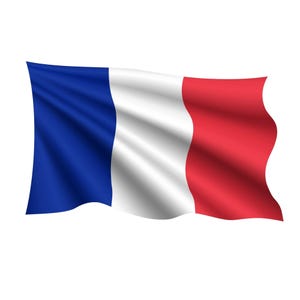 Sticker France Flag Sticker Personalizable Outdoor Vinyl
