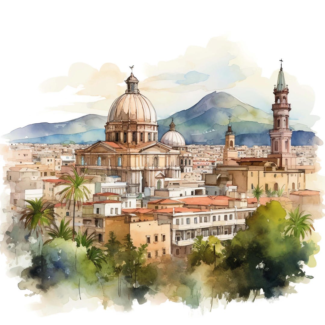 Car Sticker Palermo Italy Sticker – City Travel Souvenir Sticker for ...