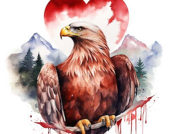 Eagle Sticker Personalizable Outdoor UV-resistant Vinyl Sticker made of high-quality film from Orafol Car Sticker Laptop Sticker