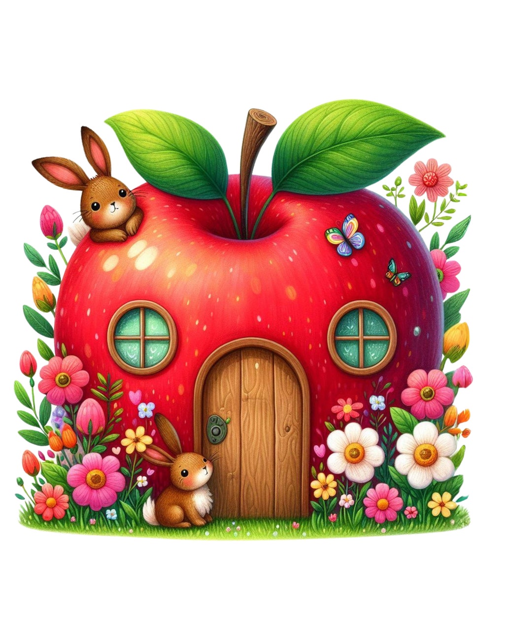 Sticker Rabbit Making House Car Sticker Rabbit House Sticker Weatherproof Outdoor Vinyl - Etsy