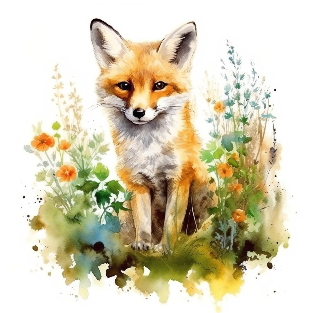 Car Sticker Sticker Fox in a Natural Environment Sticker Weatherproof ...