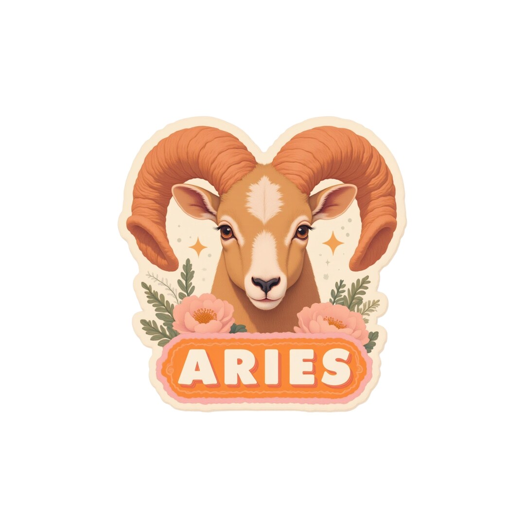 Car Stickers Aries Zodiac Sign Multipack Weatherproof for Car & Outdoor ...