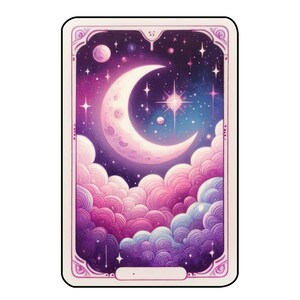 Adesivo de cartas de tarô para carro, à prova de intempéries, adesivo de vinil resistente a UV, personalizável, feito de filme de alta qualidade da Orafol