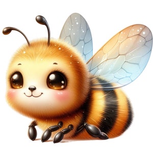 Bonita pegatina de abeja para pared de habitación infantil, diseño de animales de dibujos animados, decoración para niñas, niños, ventana, portátil, coche, muebles, decoración de abejas.