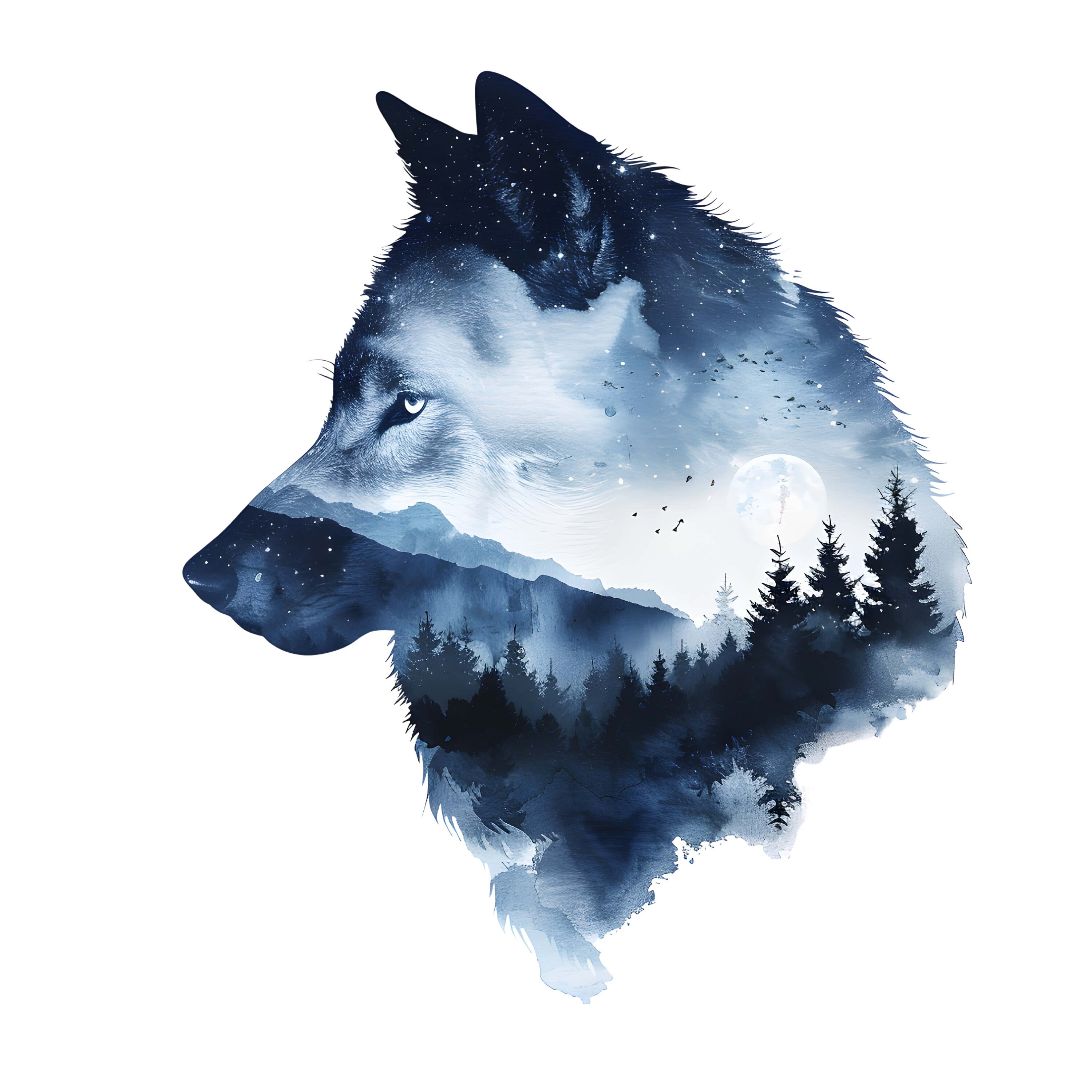Wolf Racing Stickers Car Sticker Wolf Sticker Weatherproof Outdoor Uv-resistant Vinyl ...