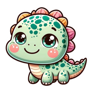 Naklejki samochodowe Cute Baby Dinosaur Naklejka Odporna na warunki atmosferyczne zewnętrzna naklejka winylowa Możliwość personalizacji