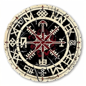 Ciondolo Huginn E Muninn Argento 925 – Rune Norrene, Foresta E Corvi, Fatto A Mano (UK)