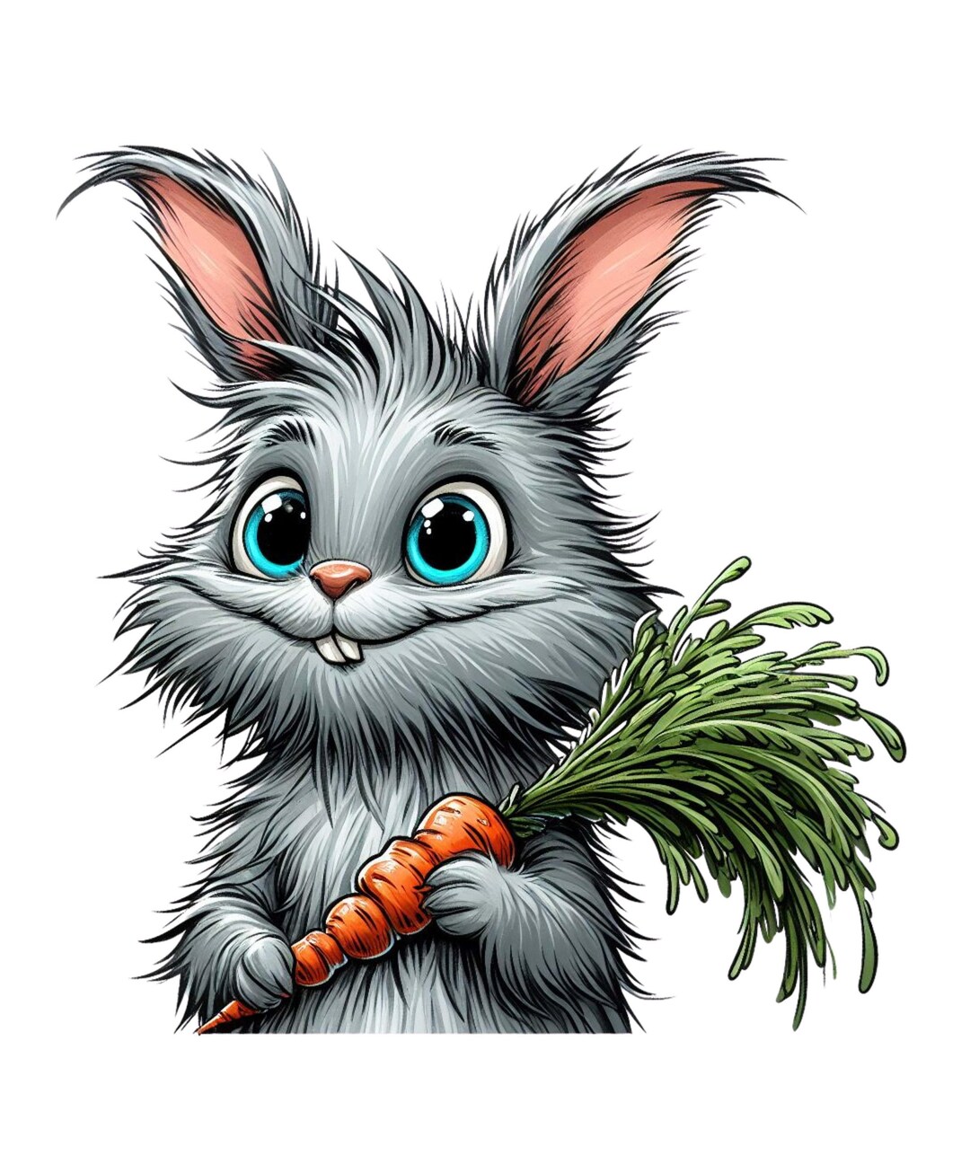 Car Sticker Funny Rabbit Sticker Weatherproof Outdoor Vinyl - Etsy