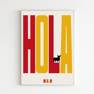 Hello in Spanish- Hola