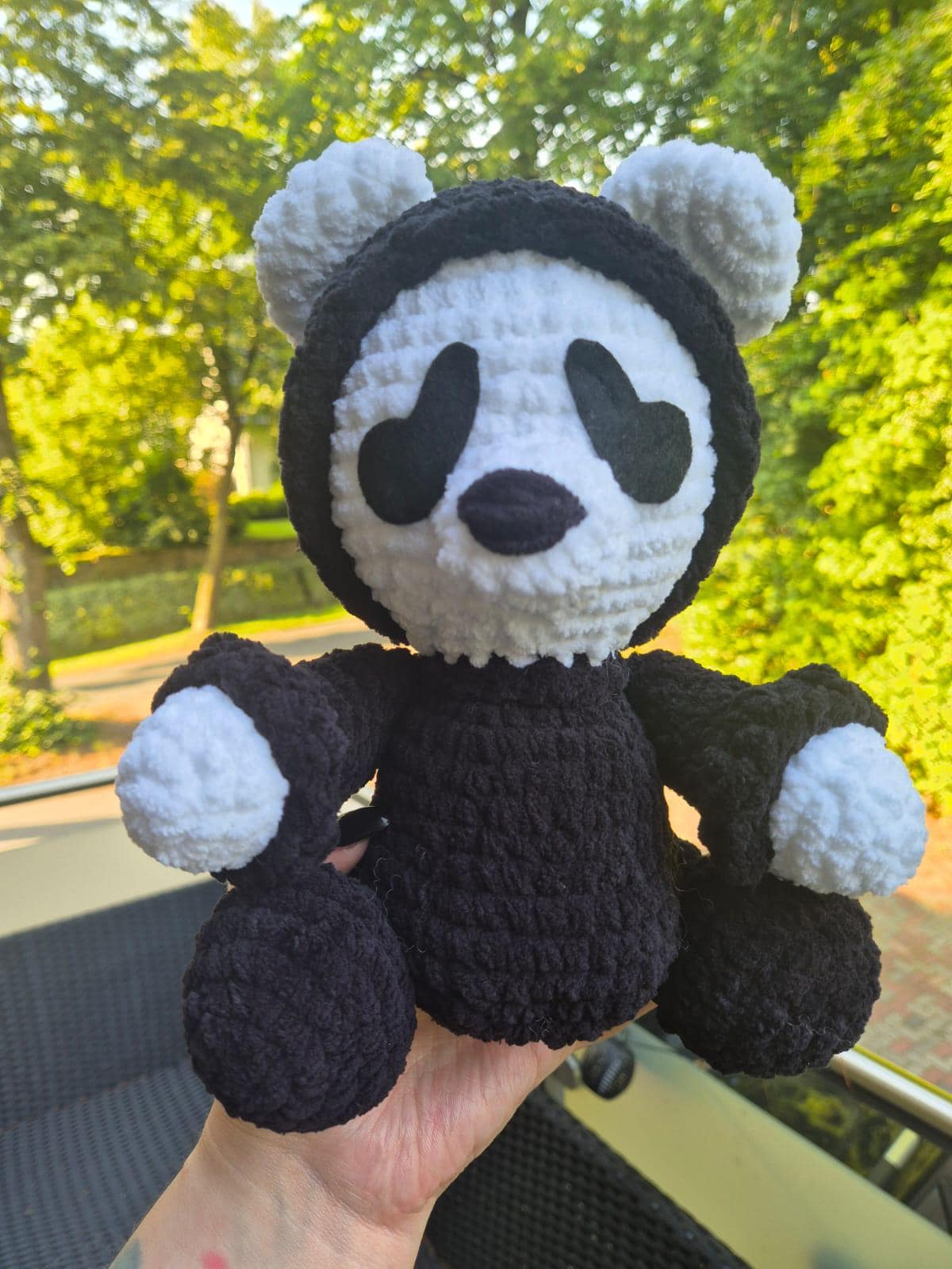 Scare bear "ghost" crochet pattern