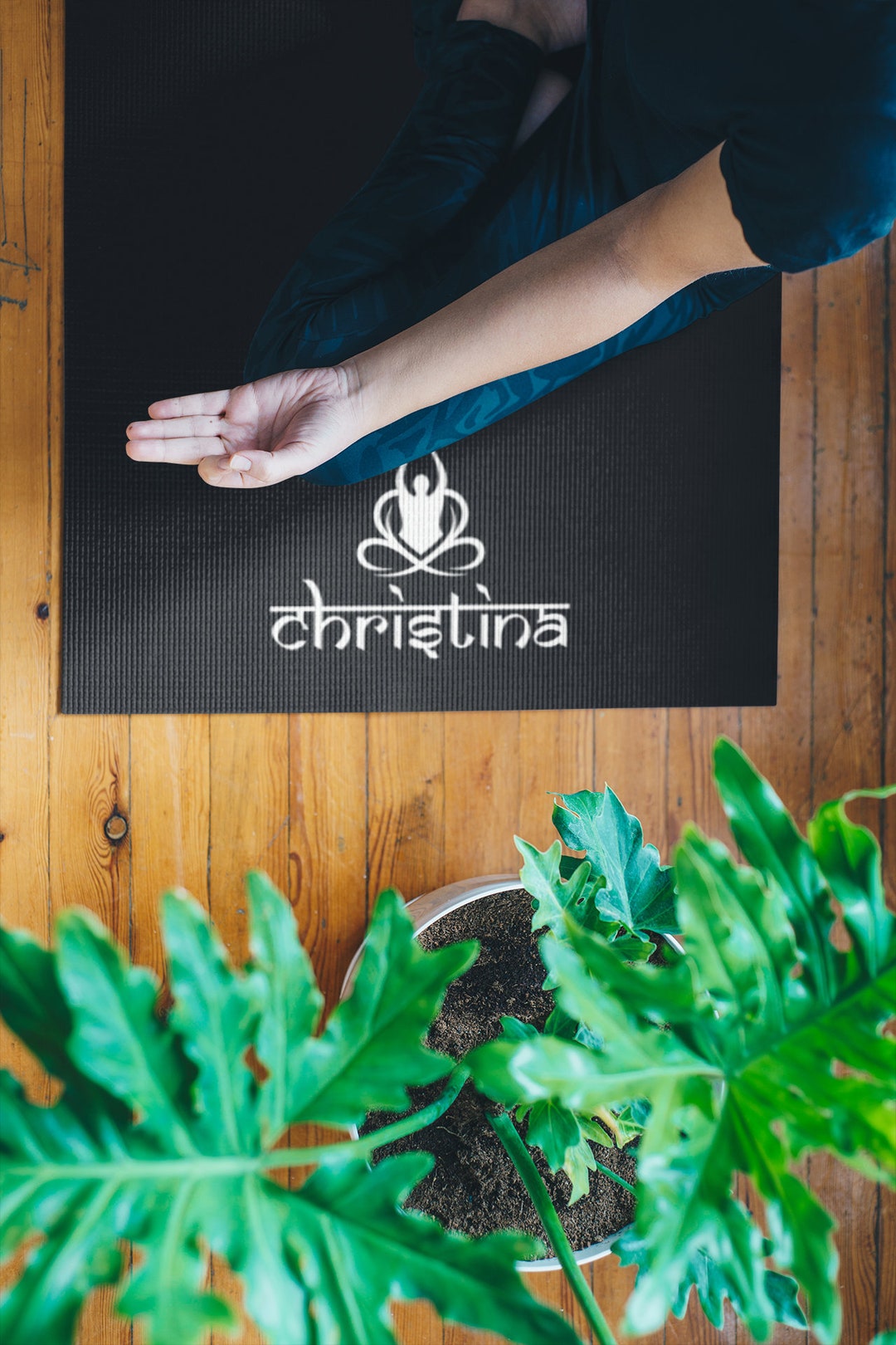 Personalized Yoga Mat Sanskrit Font Name Design Sanskrit Etsy