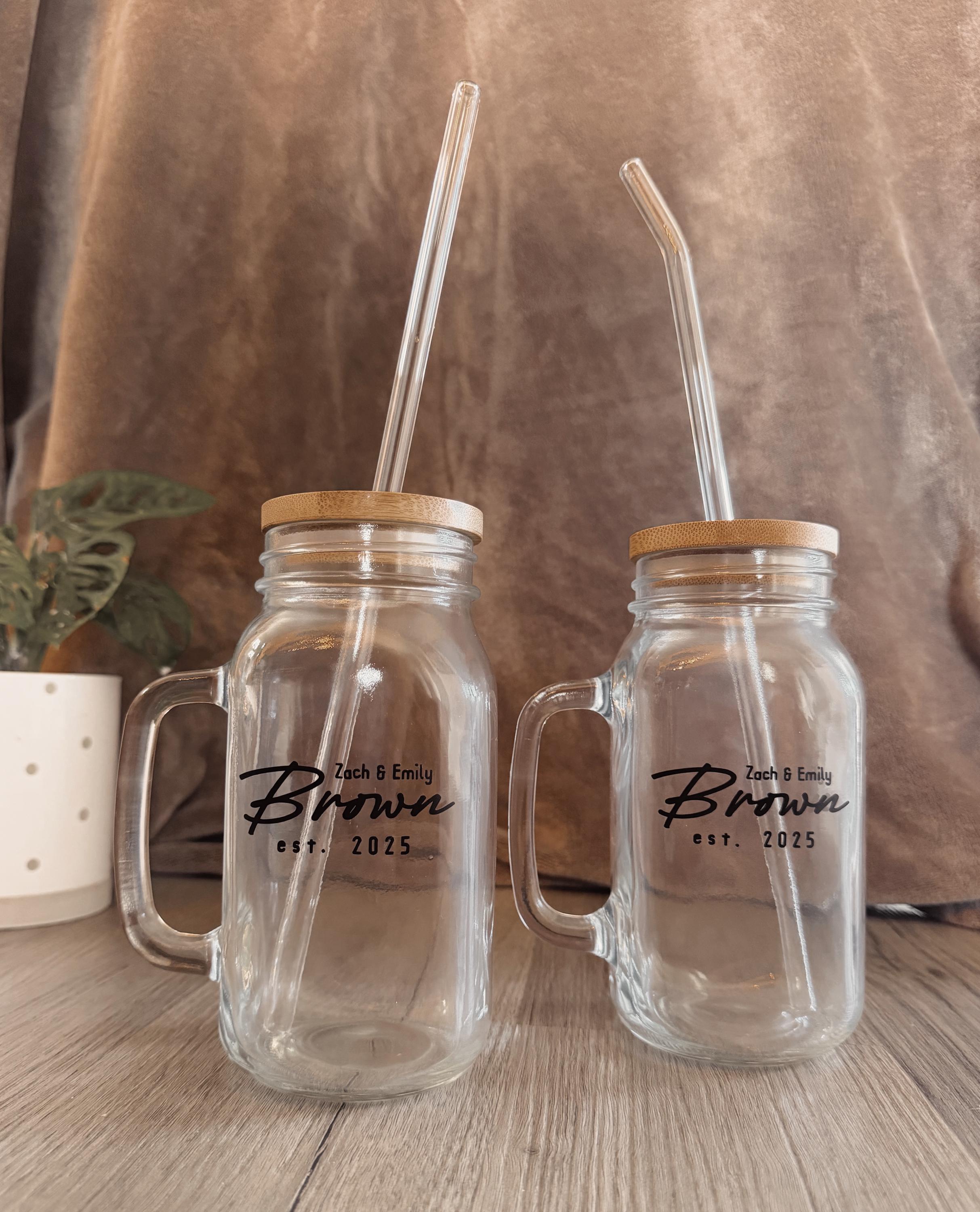 24 Oz Mason Jar Cup - Etsy