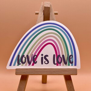 Love is Love Sticker - Vinyl Sticker - Laptop Sticker