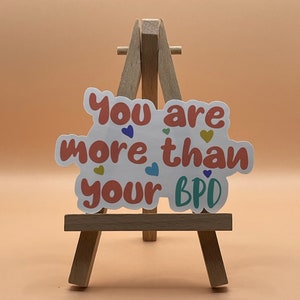 BPD Sticker - Vinyl Sticker - Laptop Sticker