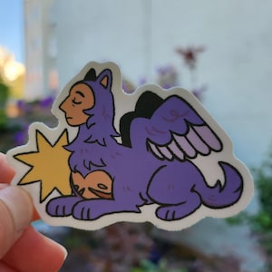 Trans Sphinx Sticker